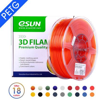 eSUN PETG 3DӡĲ/FDM/͸/g/1.75mm 2.85mm/Vl(f)/